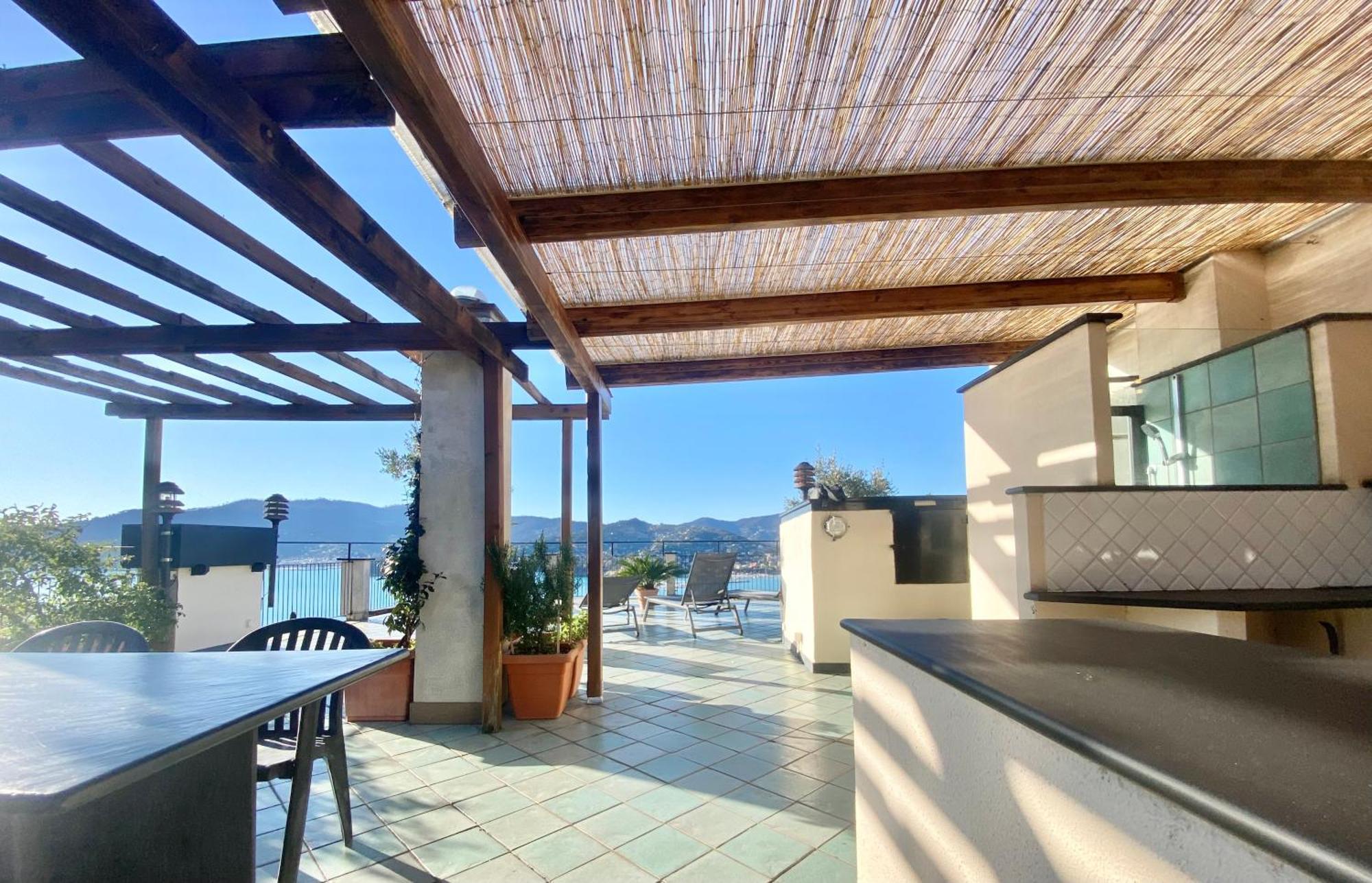 Welcome Riviera - Paradiso 12-Ultimo Restauro Nel 2025-Vista Mare Stupenda-Balcone Con Vista Meravigliosa Piu' Terrazza Solarium Sovrastante Di 70 Mq Esterna 拉帕洛 外观 照片