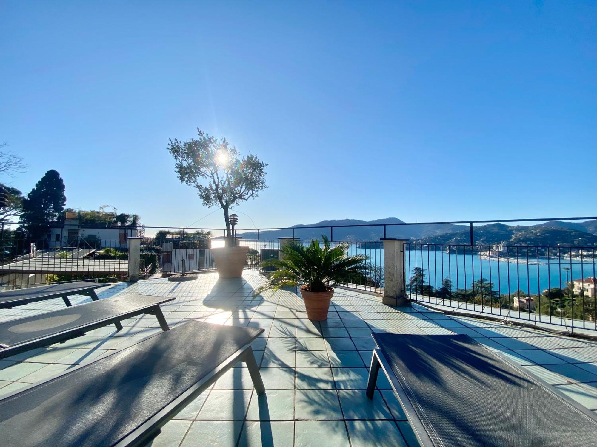 Welcome Riviera - Paradiso 12-Ultimo Restauro Nel 2025-Vista Mare Stupenda-Balcone Con Vista Meravigliosa Piu' Terrazza Solarium Sovrastante Di 70 Mq Esterna 拉帕洛 外观 照片